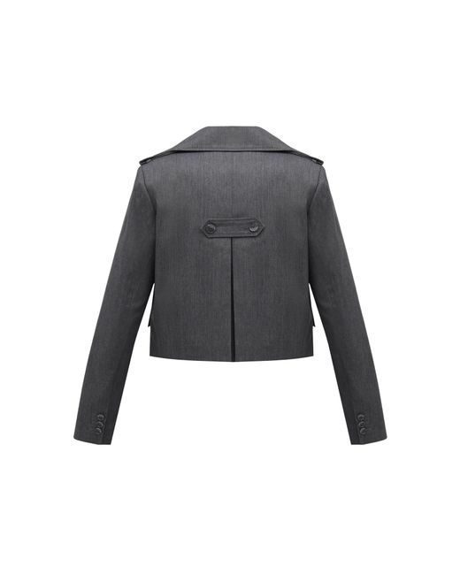 HER CIPHER Gray Seasycle Jacket