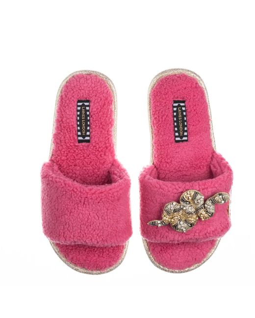 pink slipper sliders