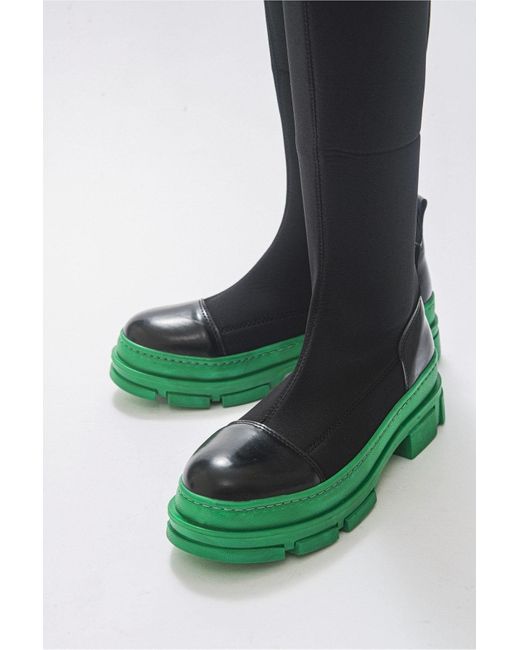 Prologue Shoes Green Bella & Scuba Boot