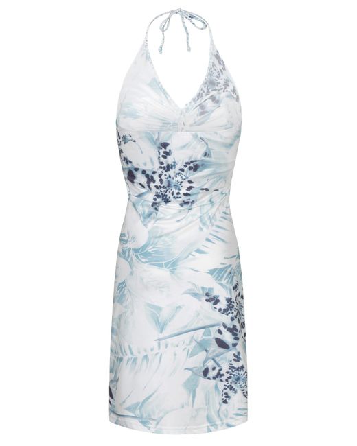 Chic by Lirette Blue Short Halter Dress Contadora