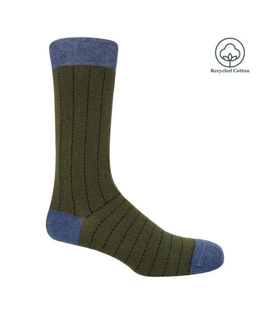 Peper Harow - Made in England Green Dash Socks Bundle – & Sage for men