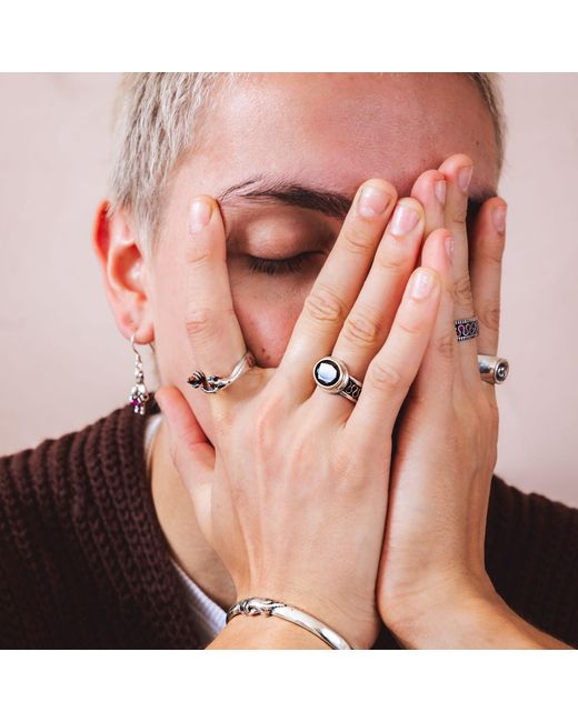 Francis Green Pink The Loop Ring