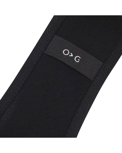 OFF GRID Black Bondi Bamboo One Shoulder Top