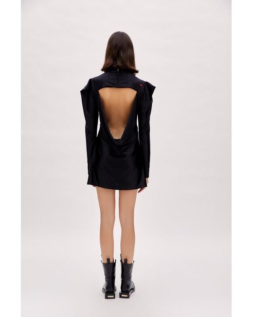 Pcfg Black Sin Mini Party Dress