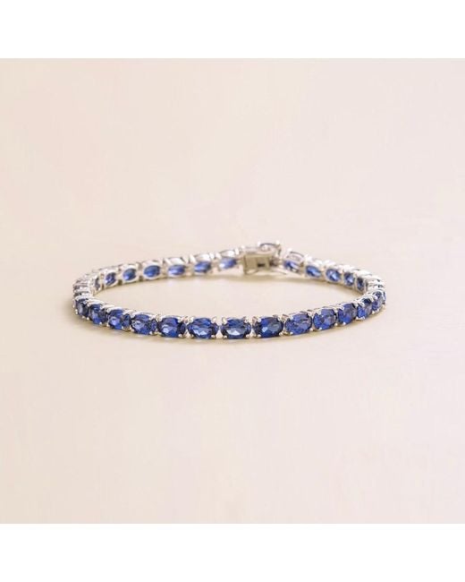 Juvetti Blue Salto Tennis Bracelet