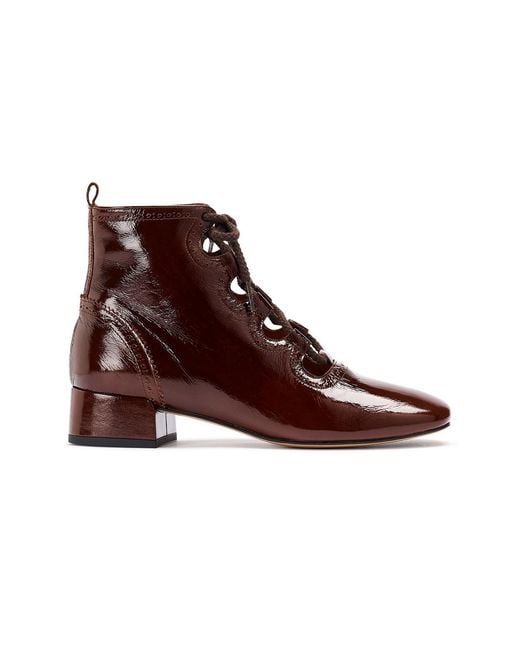 Naguisa Brown Ankle Boots