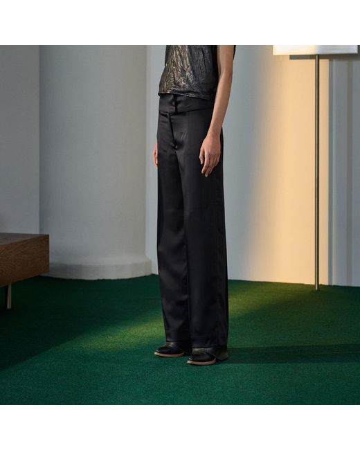 Lorena Saravia Black Carolina Pants Crepe