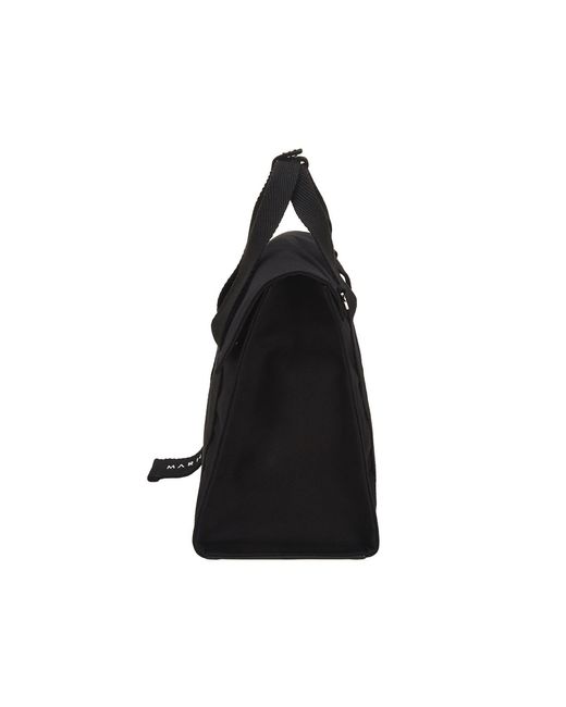 MARHEN.J Black Canvas Tote Bag