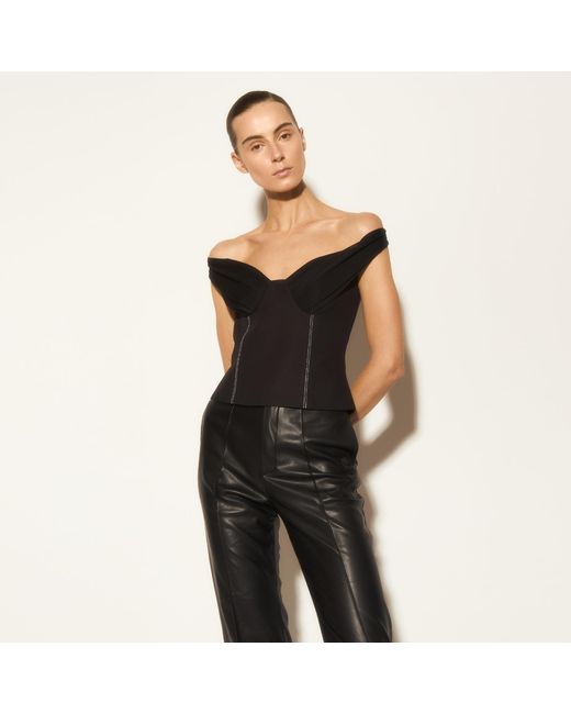Herfetch Black Grace Top