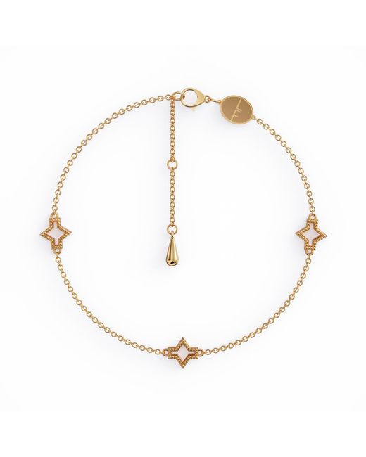 Linda Fiore Metallic Starlite Vermeil Bracelet