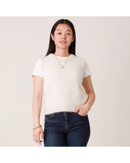 Porridge Knitwear Natural Neutrals Alpaca Julia Tank