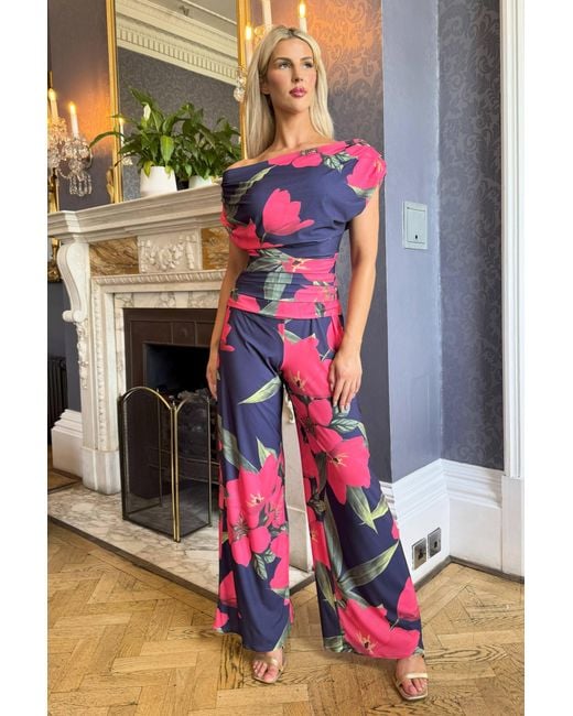 Atom Label Red Carbon Jumpsuit