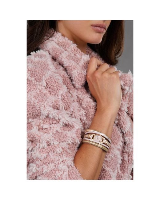 Saachi White Soft Multi Medallion Bracelet