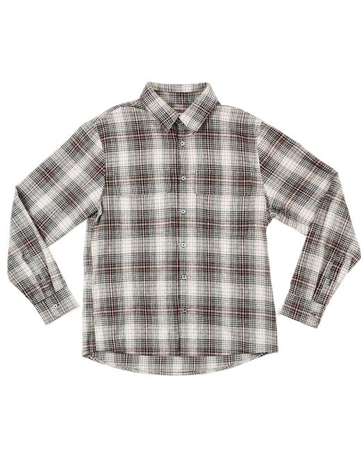 Ariko Metallic Summer Softy Plaid Shirt for men