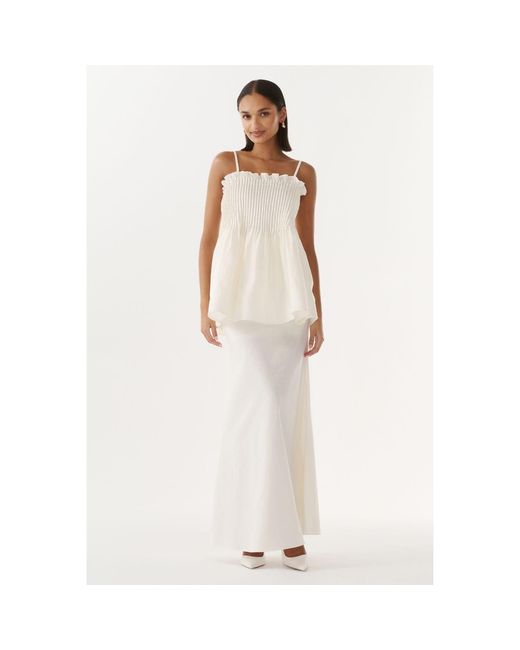 Justin Tong White Ivory Top