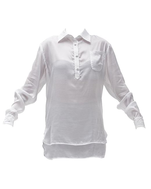 Maison Bogomil Gray Pullover Blouse