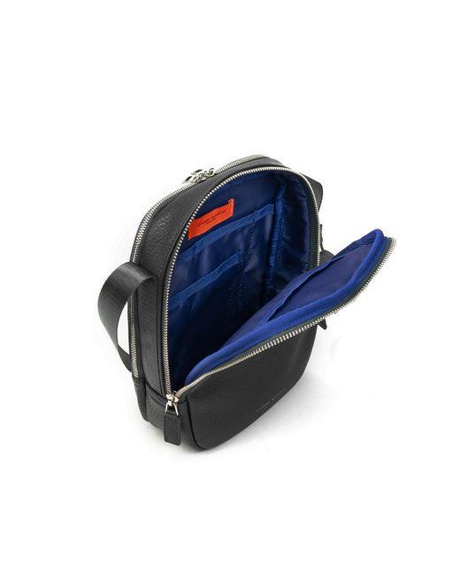 CAMPO MARZIO Roma 1933 Black Stockholm Crossbody Bag for men