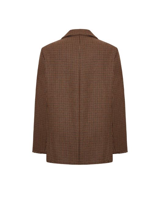 Pcfg Brown Double Breasted Blazer for men