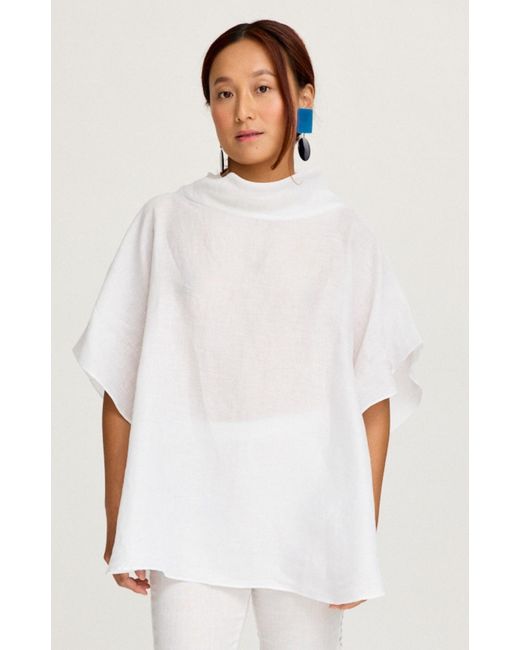 MARICEL White Neutrals Cristina Tunic