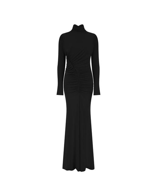 Celestine & Mae Black Silene Maxi Dress