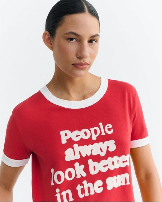 Thinking Mu Red People Zowie R T-Shirt