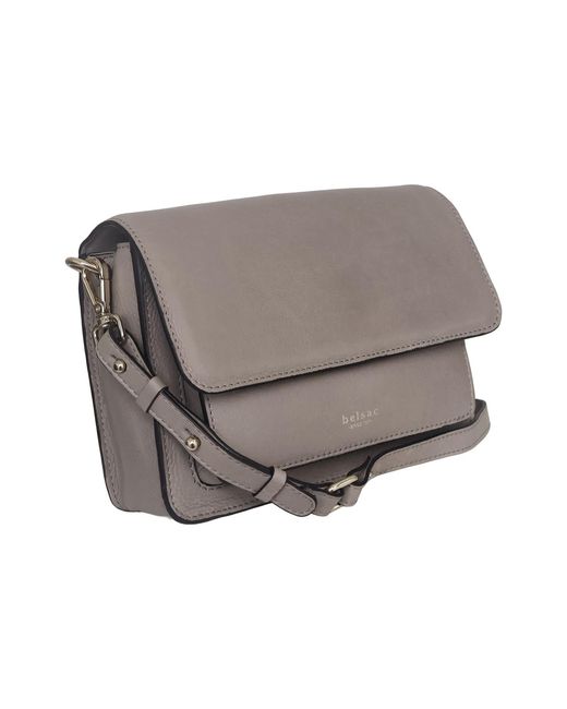 BELYSA Brown Olga Leather Crossbody