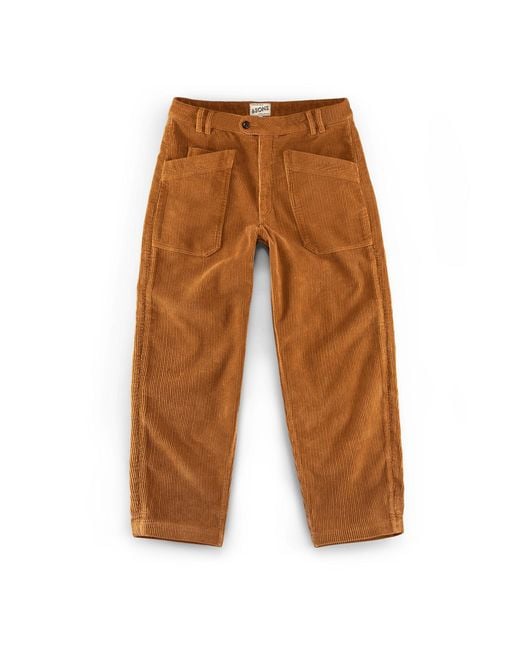 &SONS Trading Co Brown Ford Jumbo Cord Pant Tan for men