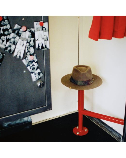 Shaded the Label Brown Pendower Slate Fedora Hat