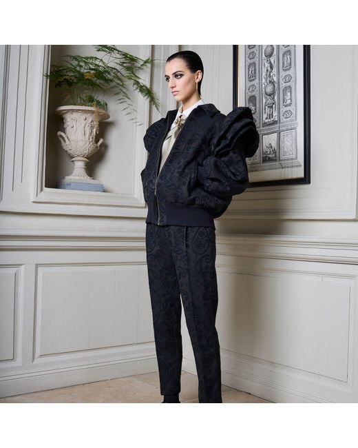 AOIFE Black Bomber Jacket