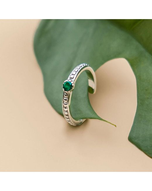 Charlotte's Web Jewellery Green Lalita Midi / Toe Ring