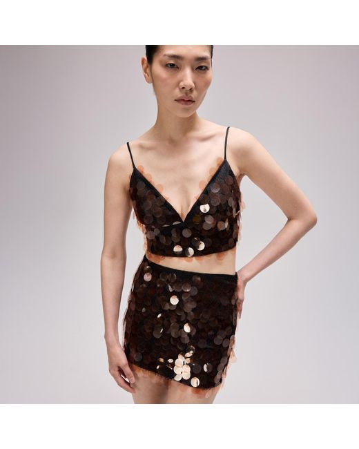 Herfetch Black Espresso Mini Skirt