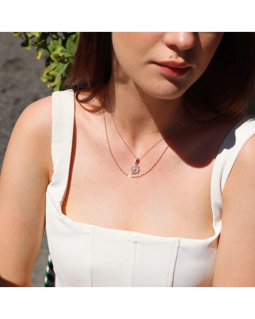 Spero London Metallic Twisted Curb Singapore Sterling Chain Adjustable Size