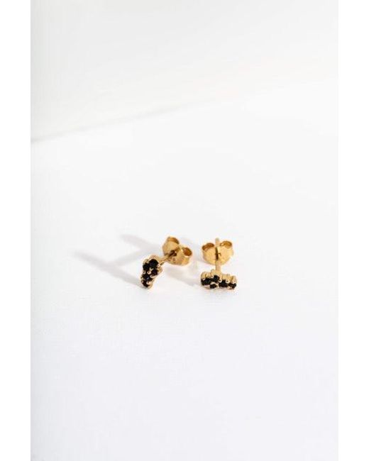 Claire Hill Designs Metallic Galaxy Mini Stud Earrings