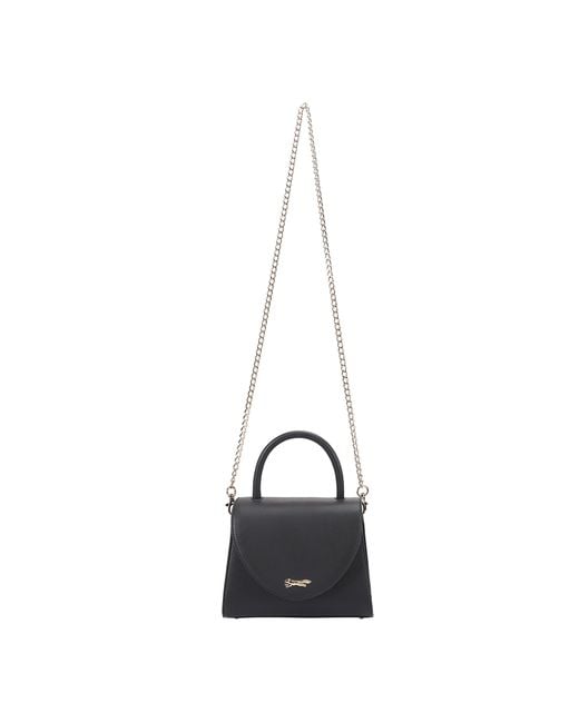 Paul Costelloe Black Cilo Leather Crossbody Bag