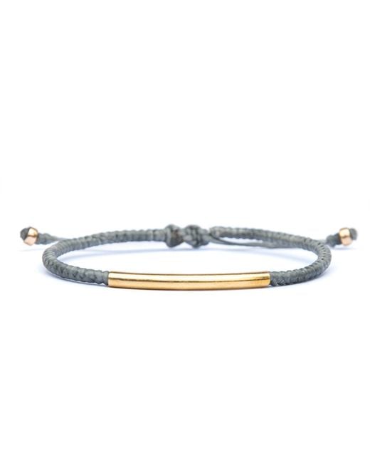 Harbour Uk White Bridge Vermeil Rope Bracelet