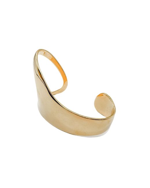 Babaloo Metallic Palm Cuff Bracelet