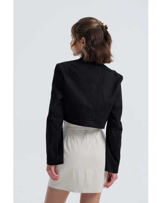 Baltér Black Capri Noir Blazer