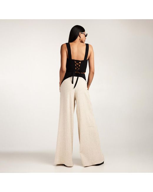 ALINA CERNĂTESCU White Neutrals Doha Set Sustainable Linen, Versatile Day-To-Night Outfit