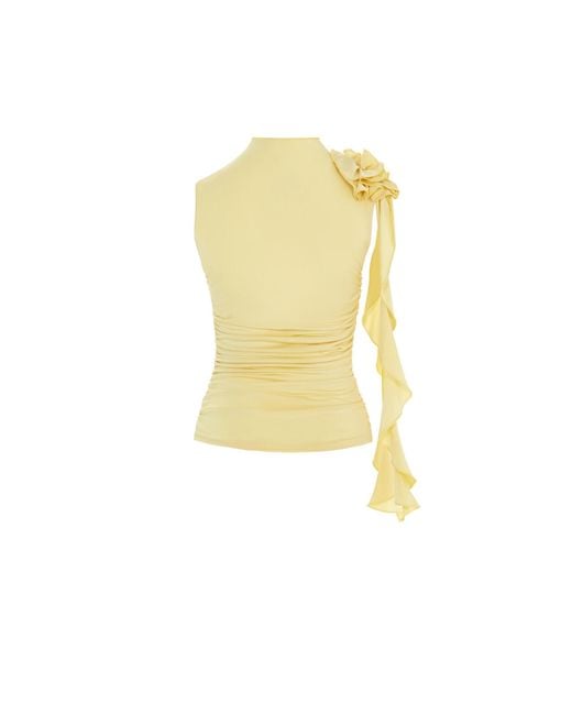 Herfetch Yellow Rosy Top-Butter