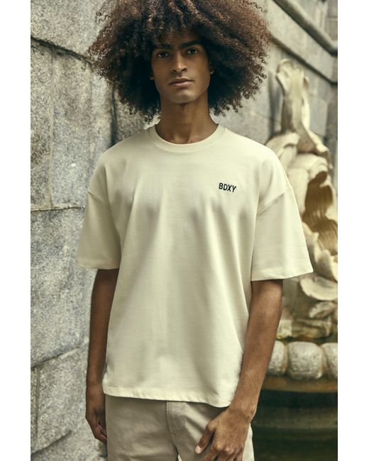 Bdxy Studio Natural Neutrals The Block T-Shirt for men