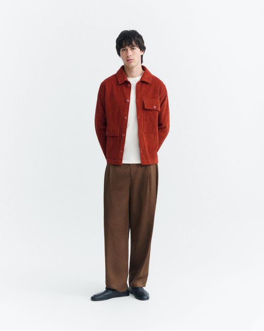 Thinking Mu Red Gabin Lightweight Jacket for men