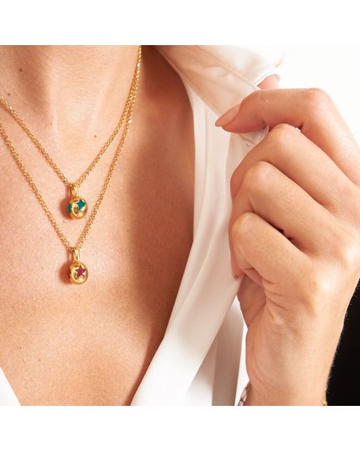 Myrto Katramadou Jewellery Metallic Melina Pendant-Plated -Paw, Heart, Butterfly, Star