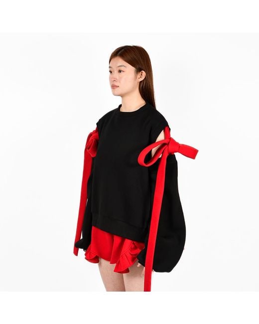 Ioana Ciolacu Red Stamp Sweatshirt