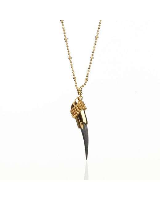 Kasun Metallic Single Claw Pendant