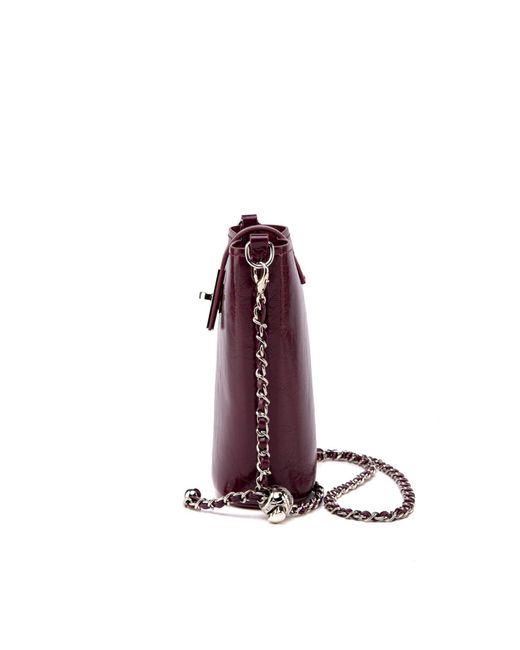 Mkf Collection - J'omor Purple Evelina Mini Bucket Bag
