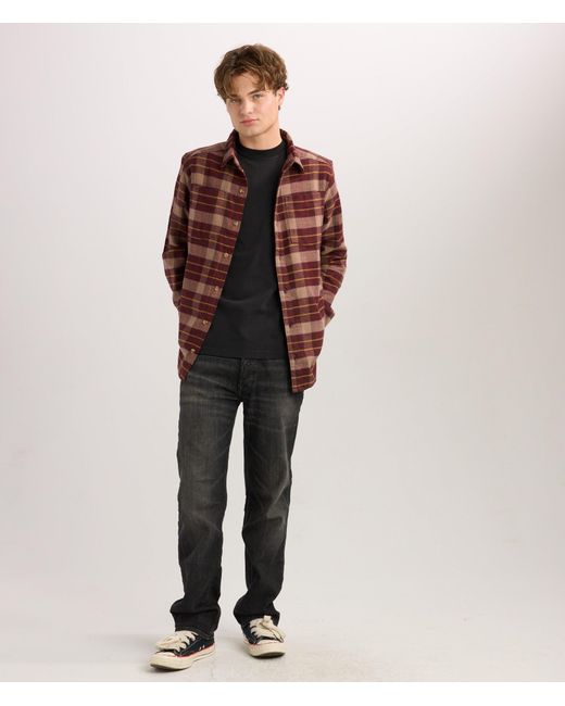 Known Supply Red Organic Cotton Flannel
