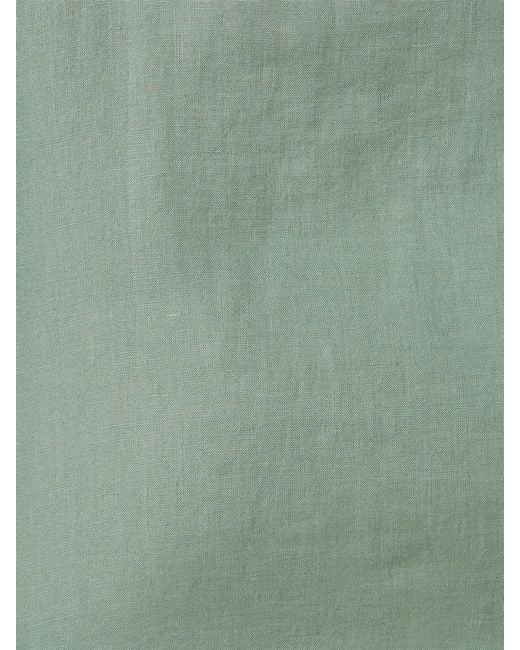 Koy Clothing Green Sage Linen Shirt for men
