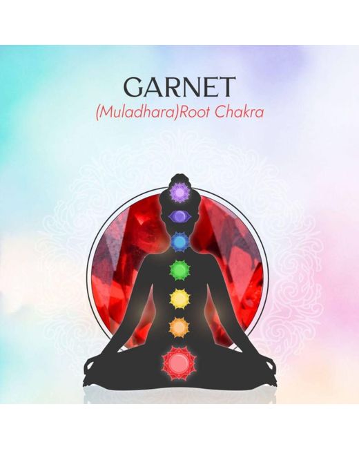 The Jewellery Store London Metallic Root Chakra/Muladhara Chakra Charm Necklace