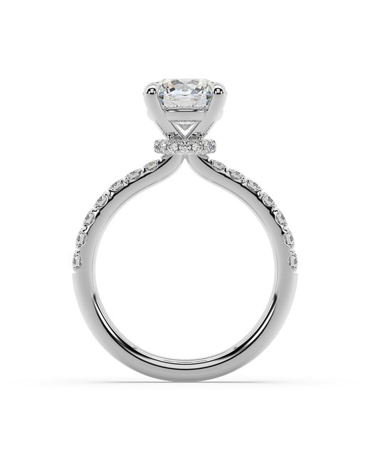 Artisan White Lab-Grown Diamond Solitaire Ring