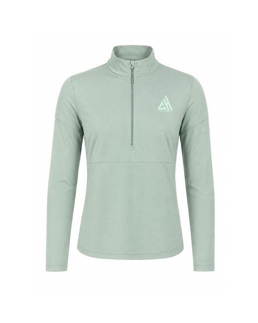 Chic Urban Green Flex Performance Long Sleeve T-Shirt